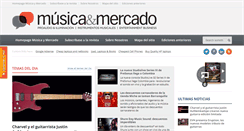 Desktop Screenshot of musicaymercado.org